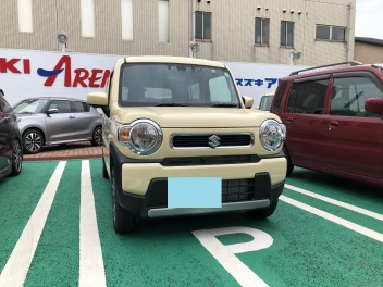 新型ハスラーご納車いたしました！！